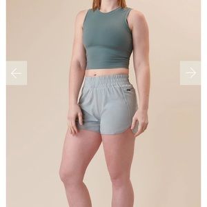 Paragon High Rise Track Short in black